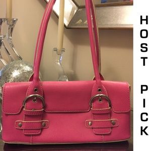 *HOST PICK* Nicole Miller Leather Buckle Handbag